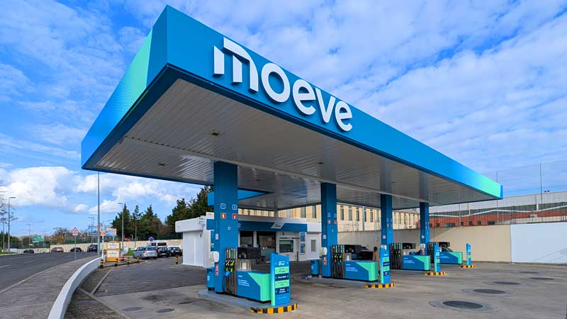 uma bomba de gasolina moeve